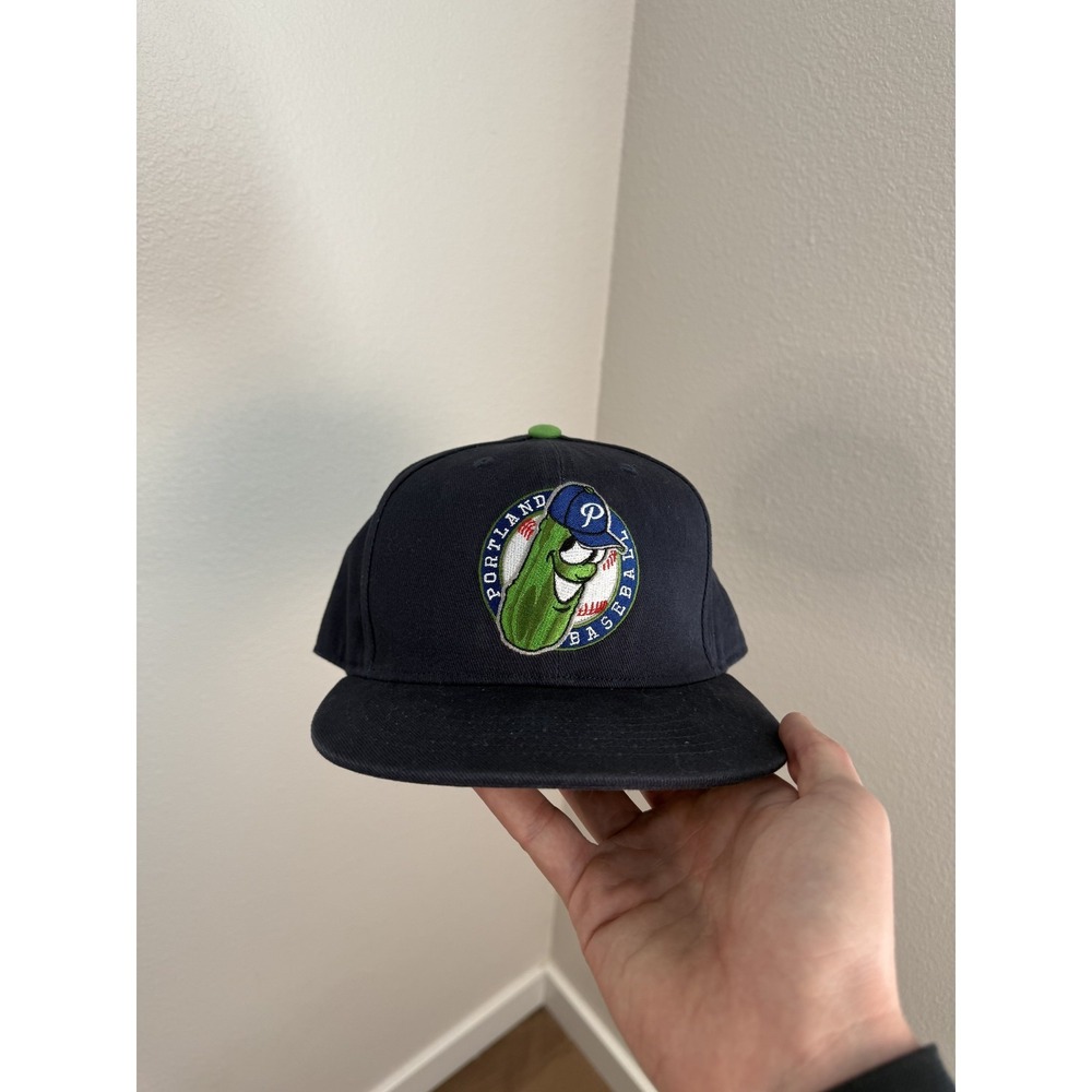 Portland Pickles Hat Cap Snap Back One Size Blue NCAA Baseball Official League